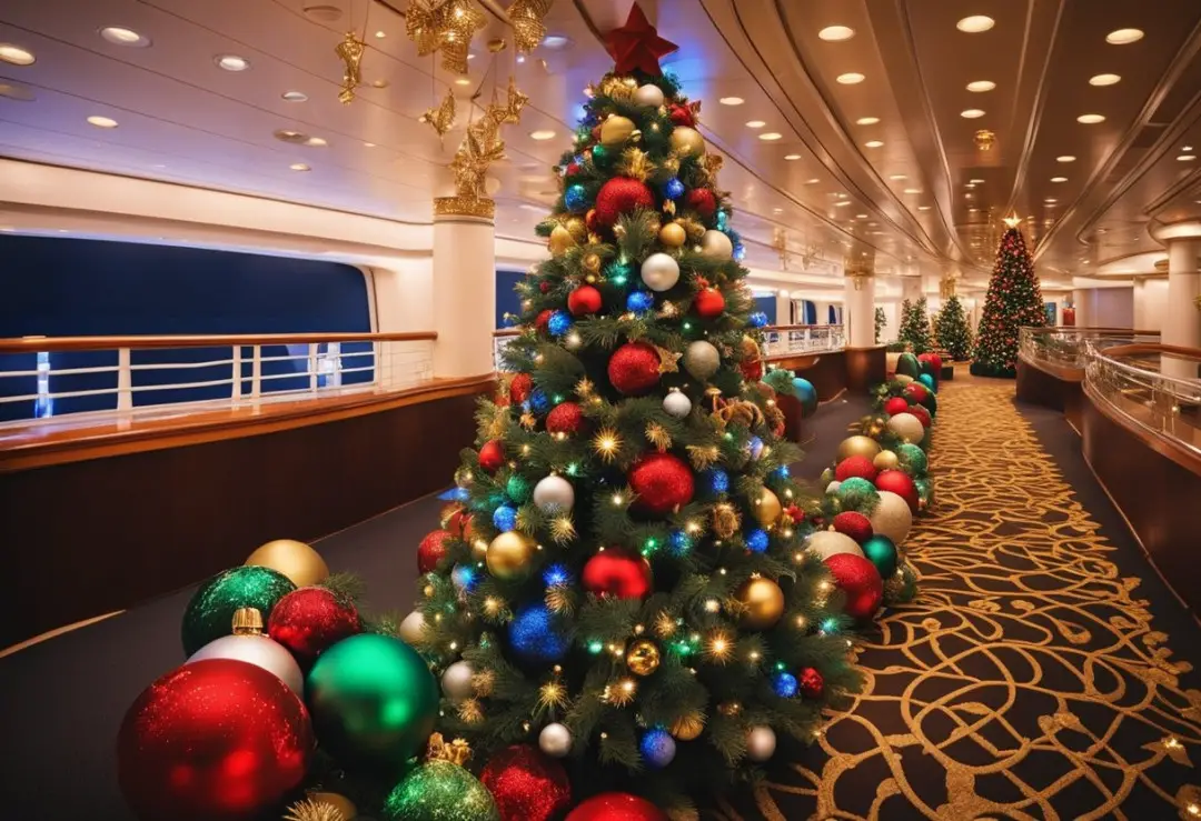norwegian cruise christmas decorations