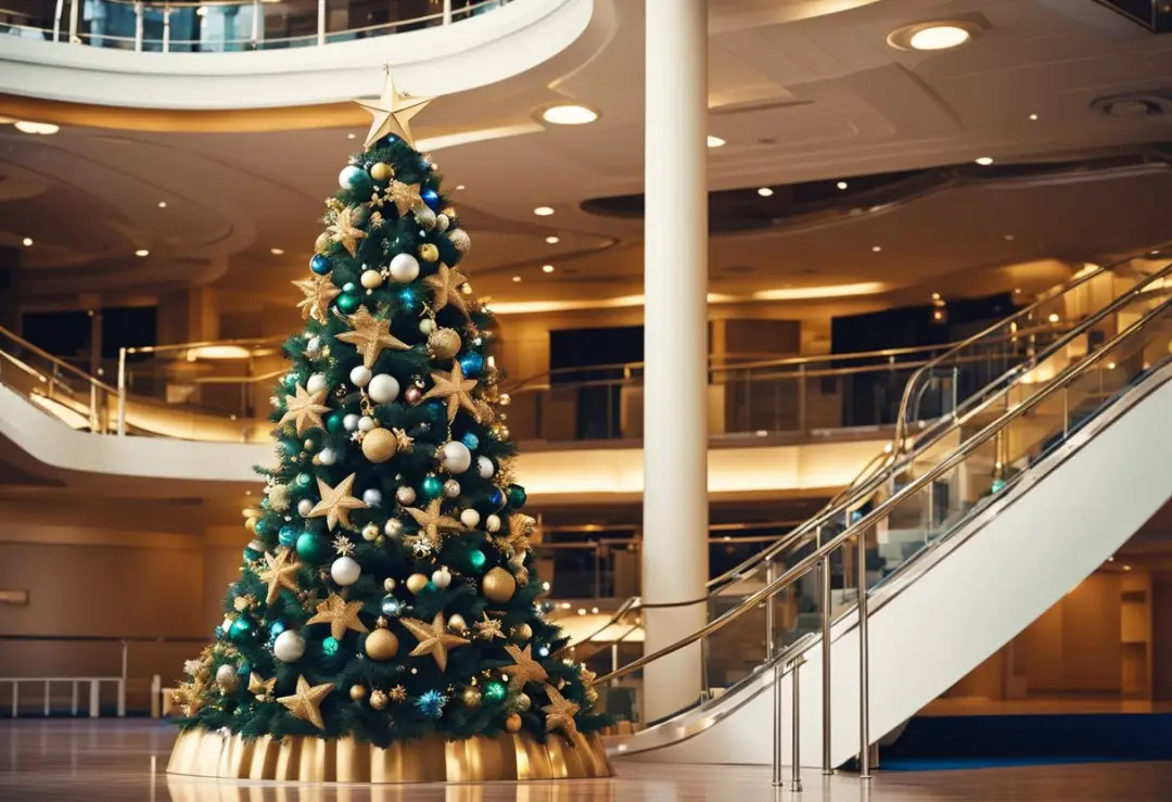 carnival cruise christmas decorations 2022